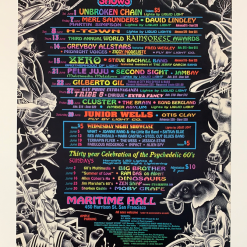MHP 18 Maritime Hall - 1996 Jim Phillips Poster June San Fran 1st