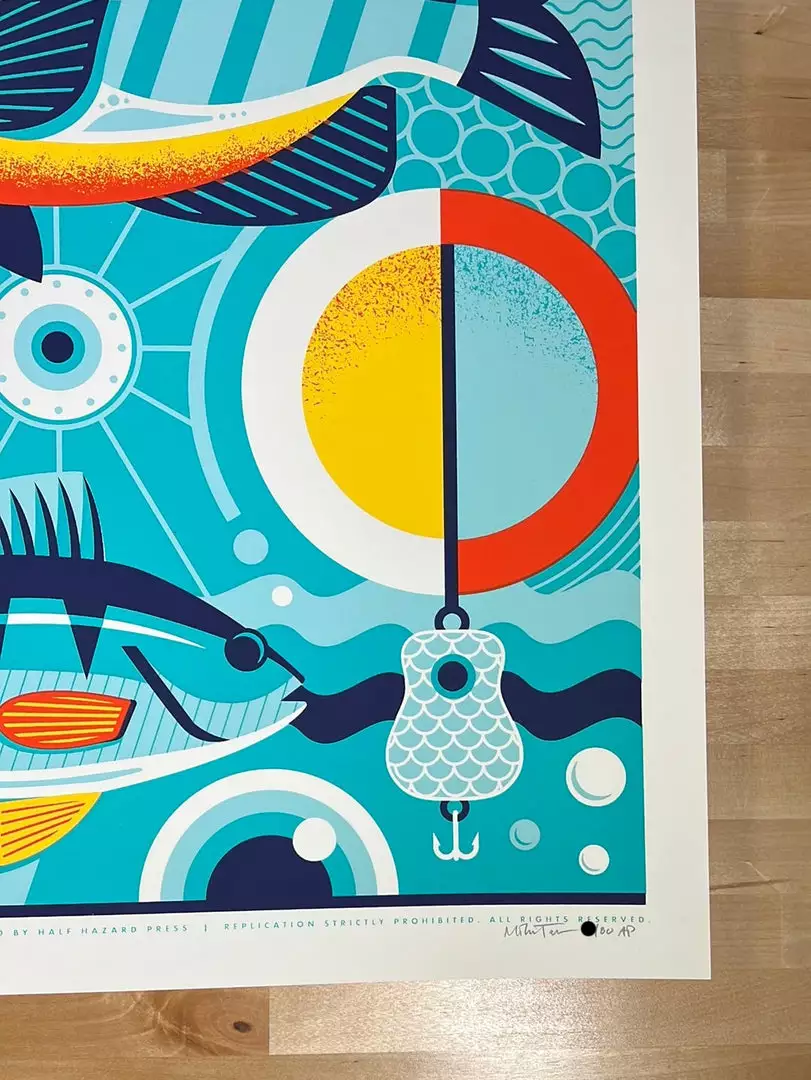 Billy Strings - 2021 Mike Tallman Poster Grand Rapids, MI 12/31 AP 7 Billy Strings - 2021 Mike Tallman Poster Grand Rapids, MI 12/31 AP