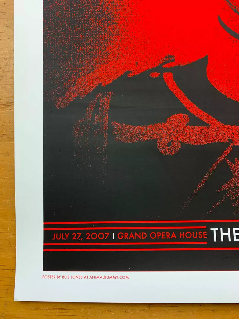 The White Stripes - 2007 Rob Jones Poster Wilmington, DE Grand Opera House Jack White 8 The White Stripes - 2007 Rob Jones Poster Wilmington, DE Grand Opera House Jack White