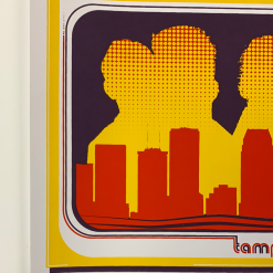 Gig Posters Kings Of Leon - 2017 Jason Malmberg Poster Tampa, FL Midflorida Credit