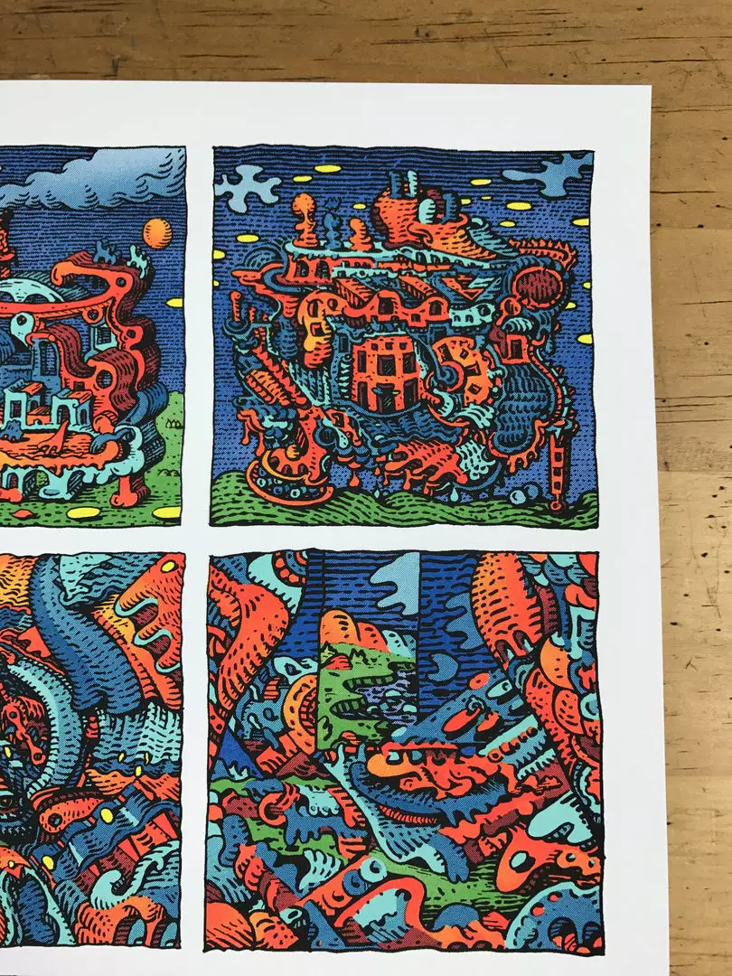 Sentient Factory - 2016 David Welker Poster, New York, Art 6 Sentient Factory - 2016 David Welker Poster, New York, Art