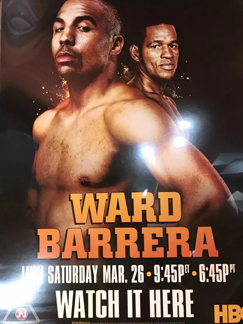 Sold Out Posters Boxing Poster Ward Vs. Barrera HBO PPV 3 Sold Out Posters Boxing Poster Ward Vs. Barrera HBO PPV