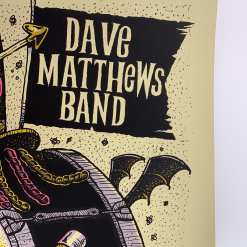 Dave Matthews Band - 2015 Methane Poster Des Moines, IA Wells Fargo Gig Posters