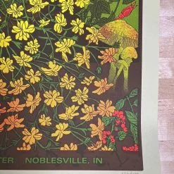 Methane Studios Dave Matthews Band - 2021 Methane Poster Noblesville, IN 8/13