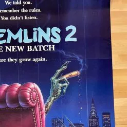 Sold Out Posters Gremlins 2 - 1990 One Sheet Movie Poster Original Vintage 27x40 Movie/TV Posters 12 Sold Out Posters Gremlins 2 - 1990 One Sheet Movie Poster Original Vintage 27x40 Movie/TV Posters