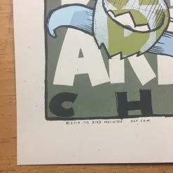 PRF BBQ Rocketfest - 2010 Jay Ryan Poster Chicago, IL T.h.ink Art Gallery