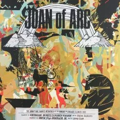 Joan Of Arc - 2015 Landland Poster Chicago, IL The Hideout