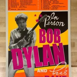 Bob Dylan - 2003 Geoff Gans Poster April May Tour