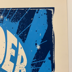 Methane Studios Yonder Mountain String Band - 2007 Methane Poster Red Rocks Morrison, CO Colorado