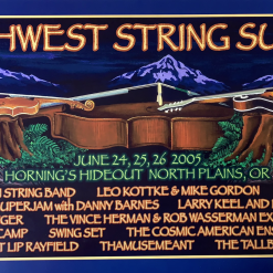Northwest String Summit - 2005 Brian Langeliers Poster Plains, OR Horning's Hideout