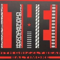 Gig Posters TV On The Radio - 2006 Cernoch Poster Baltimore, MD Sonar