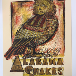 Gig Posters Alabama Shakes - 2013 Dan Grzeca Poster Birmingham, AL Sloss Furnaces