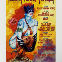 Gig Posters MHP 129 October - 2001 The Artworks Poster Maritime Hall San Fran 1st