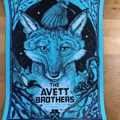The Avett Brothers - 2016 Zeb Love Poster Pittsburgh Variant Gig Posters