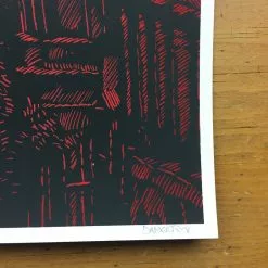 The Westies - 2008 Daniel Danger Poster Southbridge, MA Dark Horse Tavern