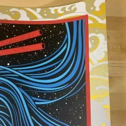 Grateful Dead - 2020 Todd Slater Poster Gold Foil Edition #1/150