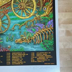 Moe. - 2014 Emek Poster Summer Tour Gig Posters