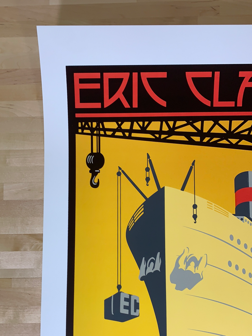 Eric Clapton - 2011 Ron Donovan Firehouse Poster World Tour (#3) 5 Eric Clapton - 2011 Ron Donovan Firehouse Poster World Tour (#3)