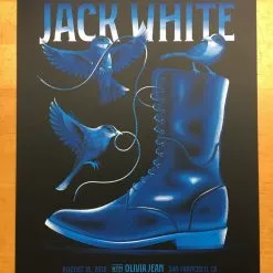 Jack White - 2018 DKNG Poster San Francisco, CA Bill Graham Civic Night 2 11 Jack White - 2018 DKNG Poster San Francisco, CA Bill Graham Civic Night 2