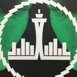 Draper Design Co. The Raconteurs - 2019 Draplin Design Co. Poster Seattle, WA WaMu Theater Gig Posters