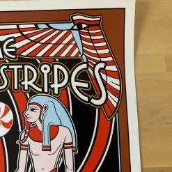 Gig Posters The White Stripes - 2003 Dennis Loren Poster Rome, ITA Hours Club