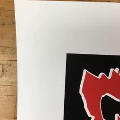 Queens Of The Stone Age - 2008 Justin Hampton Poster Vancouver, BC, CAN PNE Foru