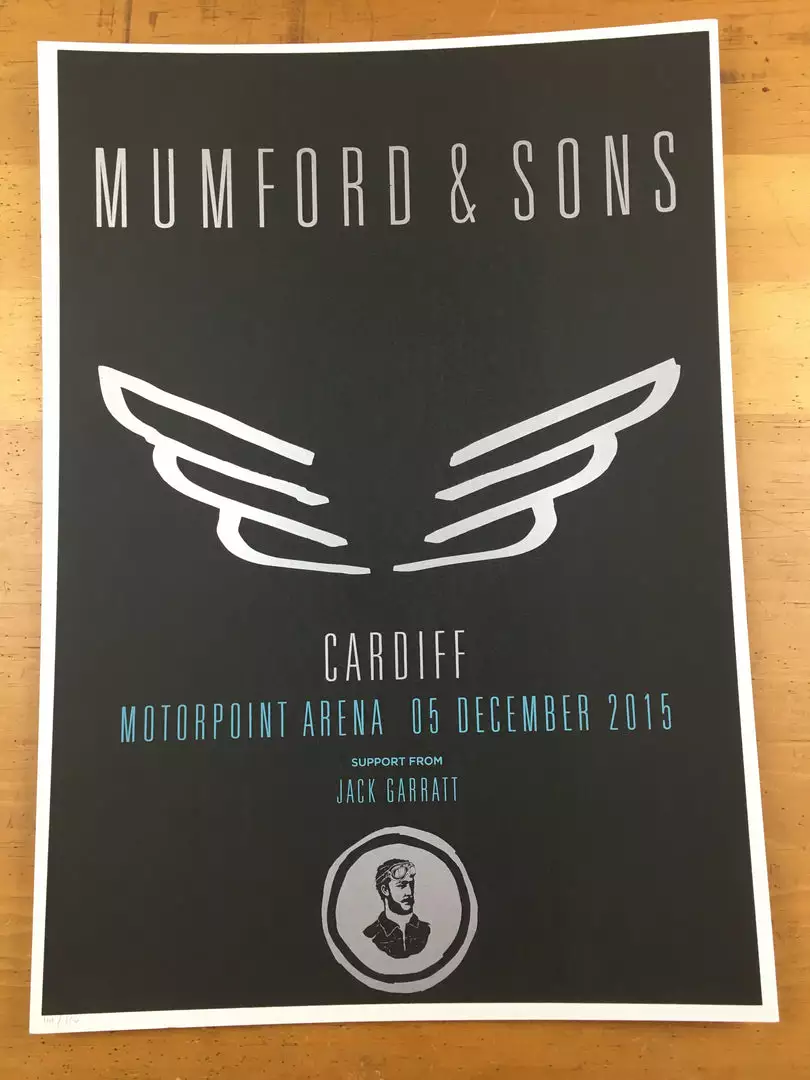 Sold Out Posters Mumford & Sons - 2015 Poster Cardiff, Wales Motorpoint Arena 5 Sold Out Posters Mumford & Sons - 2015 Poster Cardiff, Wales Motorpoint Arena