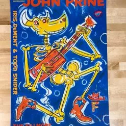John Prine - 1999 Michael Wertz Poster Fillmore San Fran 1st BGF 391 Gig Posters