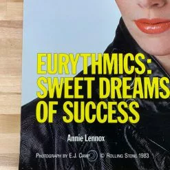 Sold Out Posters Annie Lennox - 1983 Rolling Stone Poster Original Vintage Gig Posters