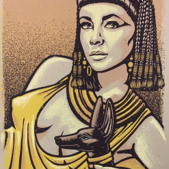 Lars Krause Elizabeth - 2015 Lars P Krause Poster Print Hollywood Icon Pin-Up's Art Prints