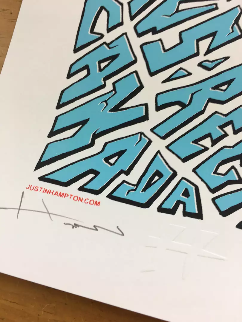 Queens Of The Stone Age - 2008 Justin Hampton Poster Regina, CAN Conexus Art Cen 5 Queens Of The Stone Age - 2008 Justin Hampton Poster Regina, CAN Conexus Art Cen