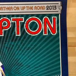 Eric Clapton - 2013 Ron Donovan Firehouse Poster European Tour Gig Posters 11 Eric Clapton - 2013 Ron Donovan Firehouse Poster European Tour Gig Posters