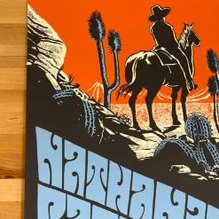 Sold Out Posters Nathaniel Rateliff & The Night Sweats - 2017 Poster Red Rocks Morrison, CO N1