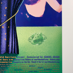 The Artworks Gig Posters MHP 128 September - 2001 Poster Maritime Hall San Fran 1st