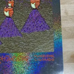 Greensky Bluegrass - 2018 Marq Spusta Poster FOIL Red Rocks Morrison, CO