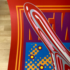 Eric Clapton - 2008 John Van Hamersveld Poster New York, NY MSG