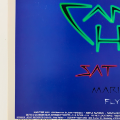 FD/ID 13 Zero - 1996 Stanley Mouse Poster Maritime Hall San Fran 1st