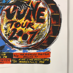 The Black Keys - 2007 Dan Grzeca Poster June Tour S/N