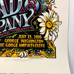 Gig Posters Dead & Company - 2016 AJ Masthay Poster George, WA Gorge Amphitheatre