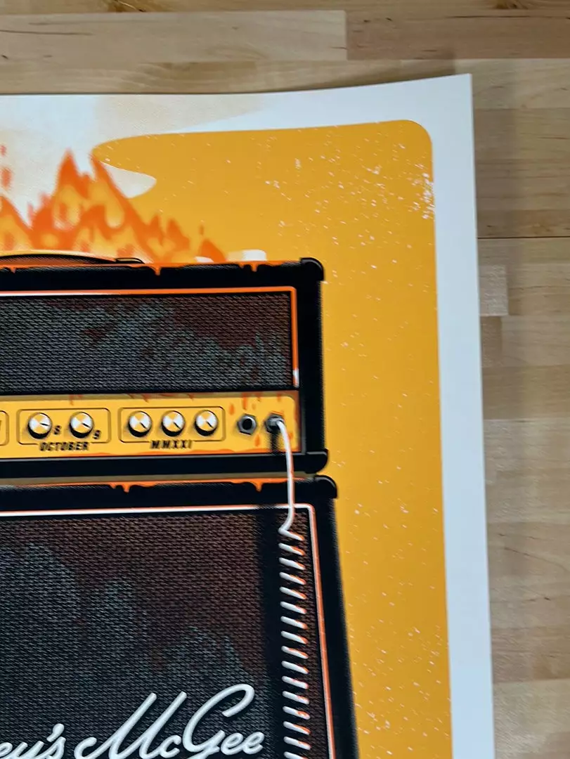 Gig Posters Umphrey's McGee - 2021 Mike Tallman Poster Port Chester, NY 6 Gig Posters Umphrey's McGee - 2021 Mike Tallman Poster Port Chester, NY