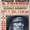 Willie Nelson - 2004 Franks Brothers 9/17 Poster Golendale, WA Gig Posters