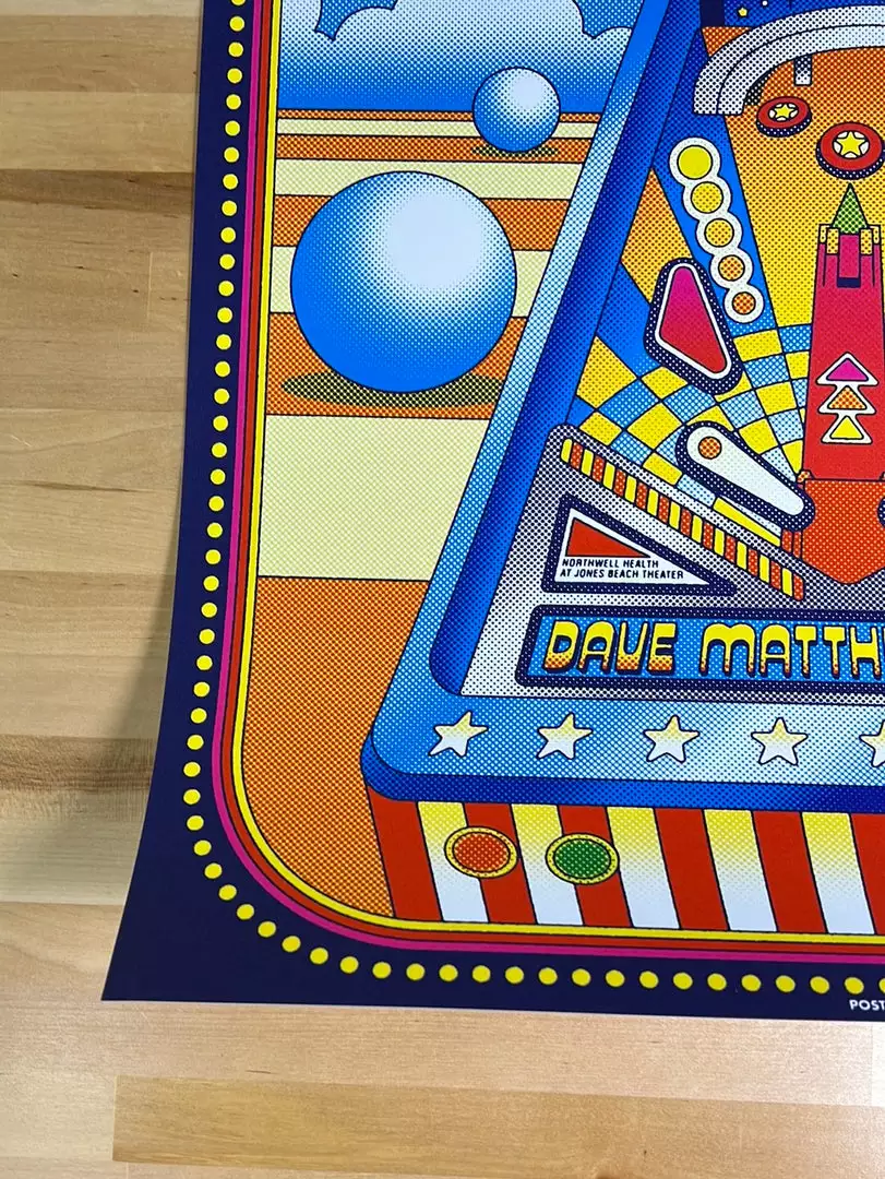 Dave Matthews Band - 2021 Nate Gonzalez Poster Wantagh, NY S/N Gig Posters 8 Dave Matthews Band - 2021 Nate Gonzalez Poster Wantagh, NY S/N Gig Posters