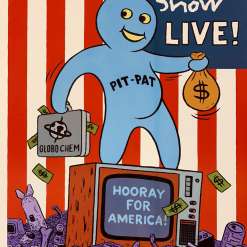 Gig Posters David Cross Mr. Show - 2002 Mats O. Stromberg Poster The Warfield Theatre San Fran 1st