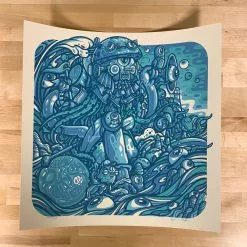 Gig Posters Phish - 2021 Drew Millward Poster LP On LP Waves Ed