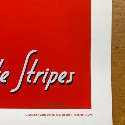 The White Stripes - 2007 Rob Jones Poster Vienna, AUT Gasometer Gig Posters