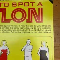 Sold Out Posters Battlestar Galactica - 2007 How To Spot A Cylon Poster Movie Print