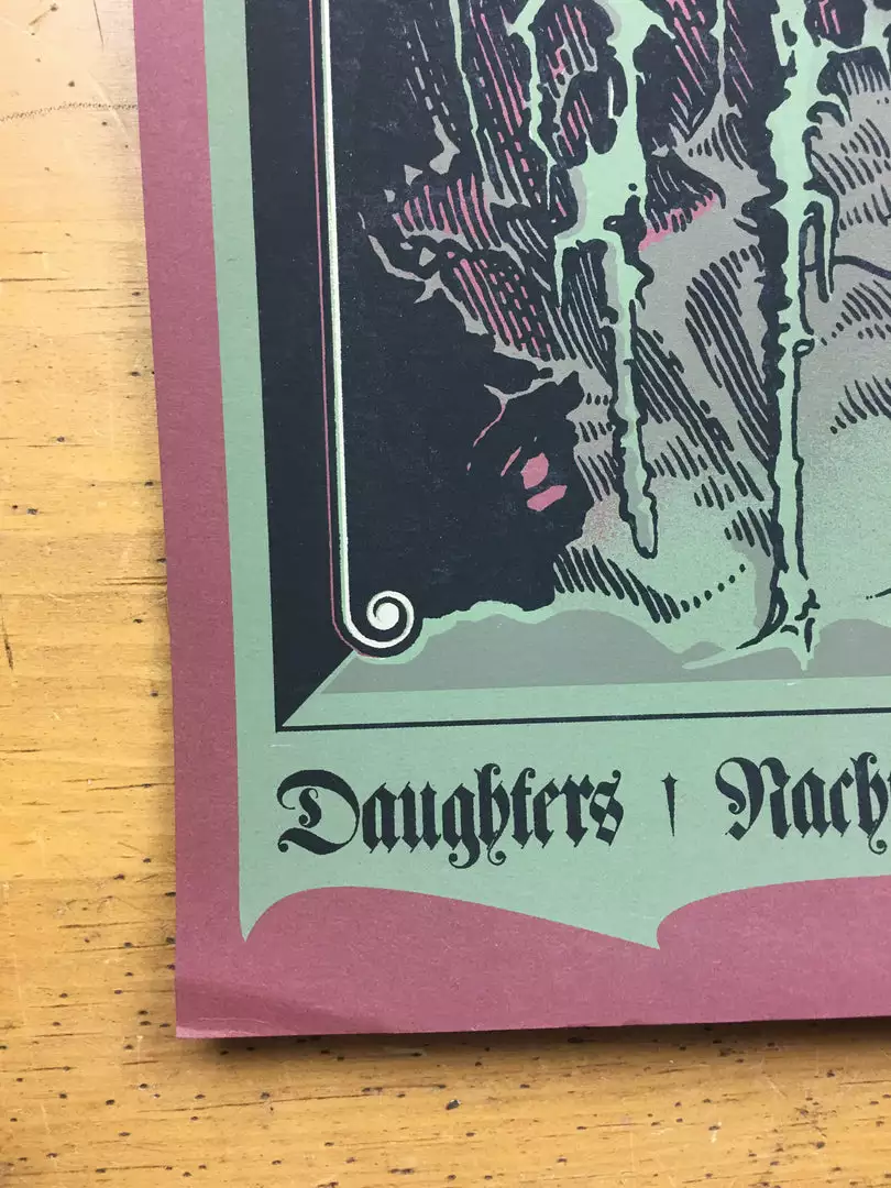Pelican - 2006 Burlesque Of North America Poster Multiple Venues - Red Variant 9 Pelican - 2006 Burlesque Of North America Poster Multiple Venues - Red Variant