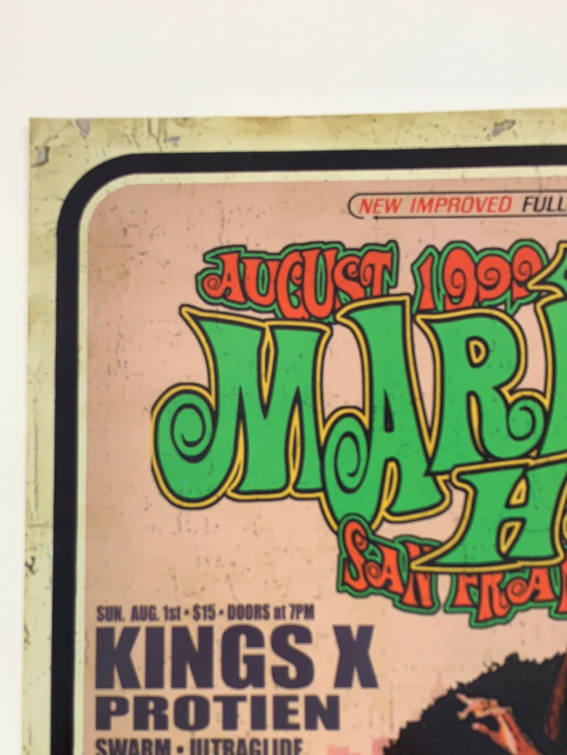 Gig Posters MHP 73 Maritime Hall - 1999 Poster August Ron Donovan San Fran 1st 5 Gig Posters MHP 73 Maritime Hall - 1999 Poster August Ron Donovan San Fran 1st