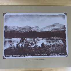 Colorado Yonder Mountain String Band - 2005 Table 2 Press Poster Boulder, CO Theater