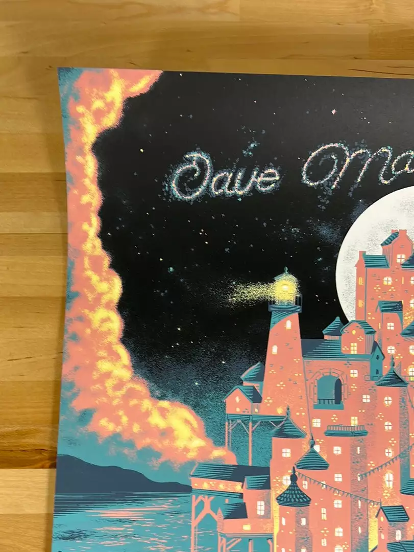 Gig Posters Dave Matthews Band - 2021 Paul Kreizenbeck Poster Clarkston, MI 5 Gig Posters Dave Matthews Band - 2021 Paul Kreizenbeck Poster Clarkston, MI